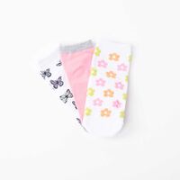 Pack 3 Calcetines Mujer Icono Blanco