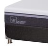 Box Spring CIC Base Dividida King Ortopedic Advance + Respaldo + 2 Veladores Tigris