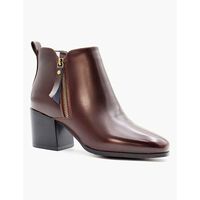 Botín de Vestir Mujer Soviet Burdeo, Negro