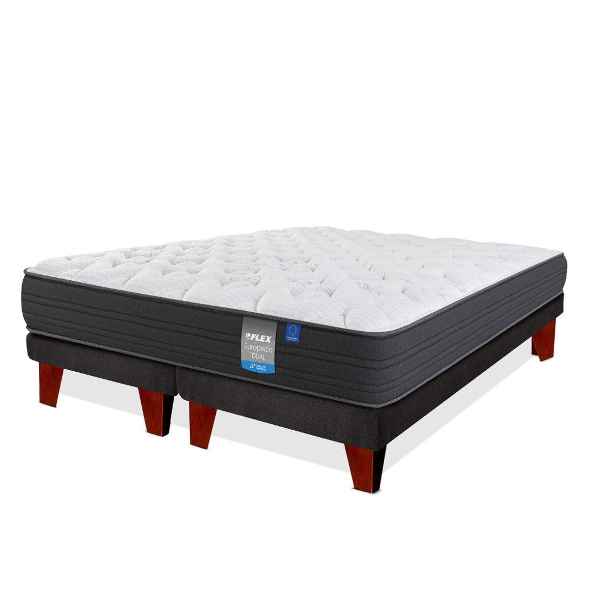 Cama Europea Flex King Europedic Dual