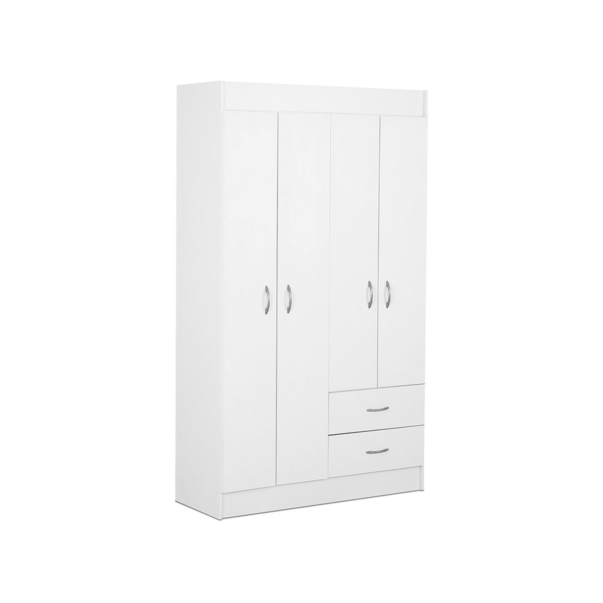 Combo Closet 3 Puertas + Escritorio CIC Blanco
