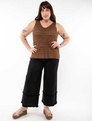 Imagen 2 del producto Polera Sin Mangas Mujer Extralindas Cafe