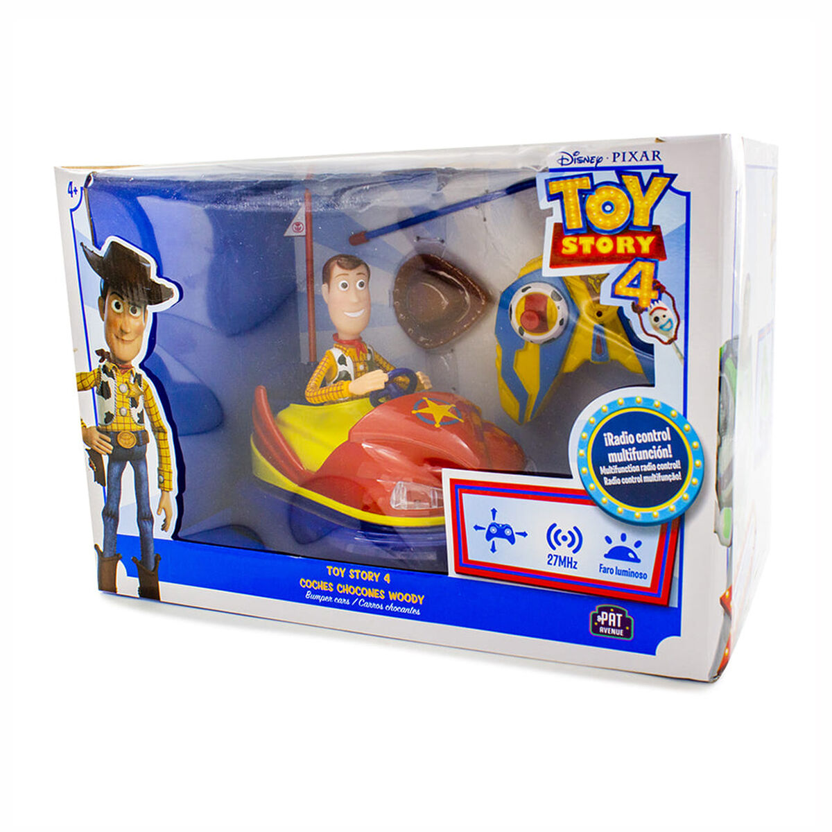 Disney Pixar Toy Control De Toy Story Woody Coche Control Remoto