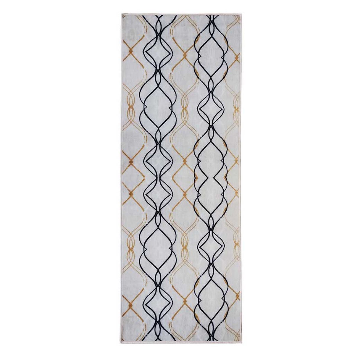Alfombra de Pasillo Idetex Rayan 180 x 67 cm. Gris