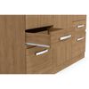 Closet Yardas Liliana 6 Puertas 4 Cajones Nogal