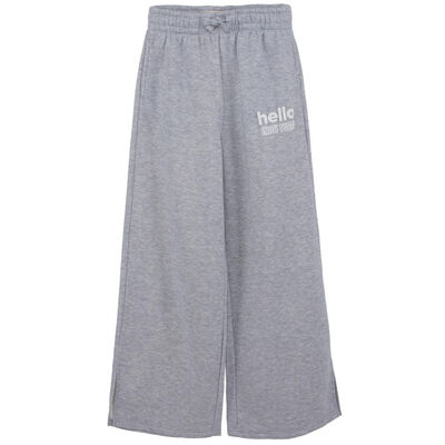 Imagen 1 del producto Pantalón Buzo de Algodón Niña Mila Gris, Negro, Verde