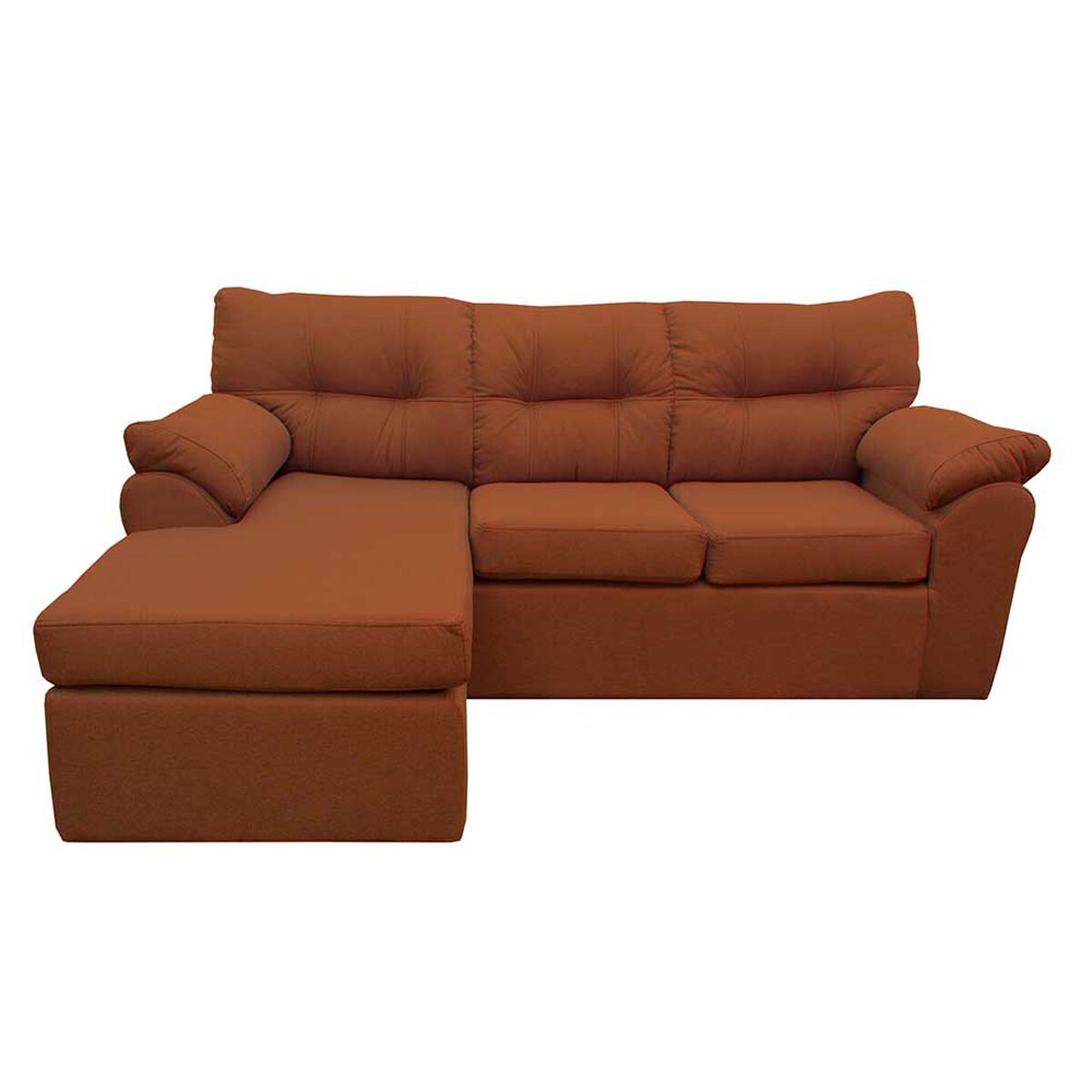 Sof&aacute; Modular Muebles MYM Alta 4 Cuerpos Chocolate