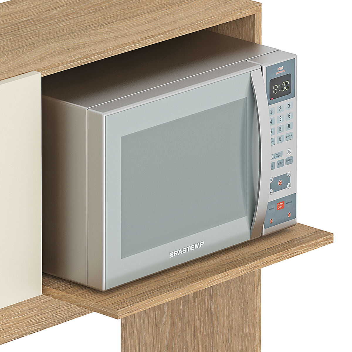 Kit Cocina Vekkahome Sarah 1 Puerta Beige