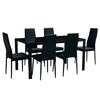 Pack de 6 Sillas Novahus Boston II Negro