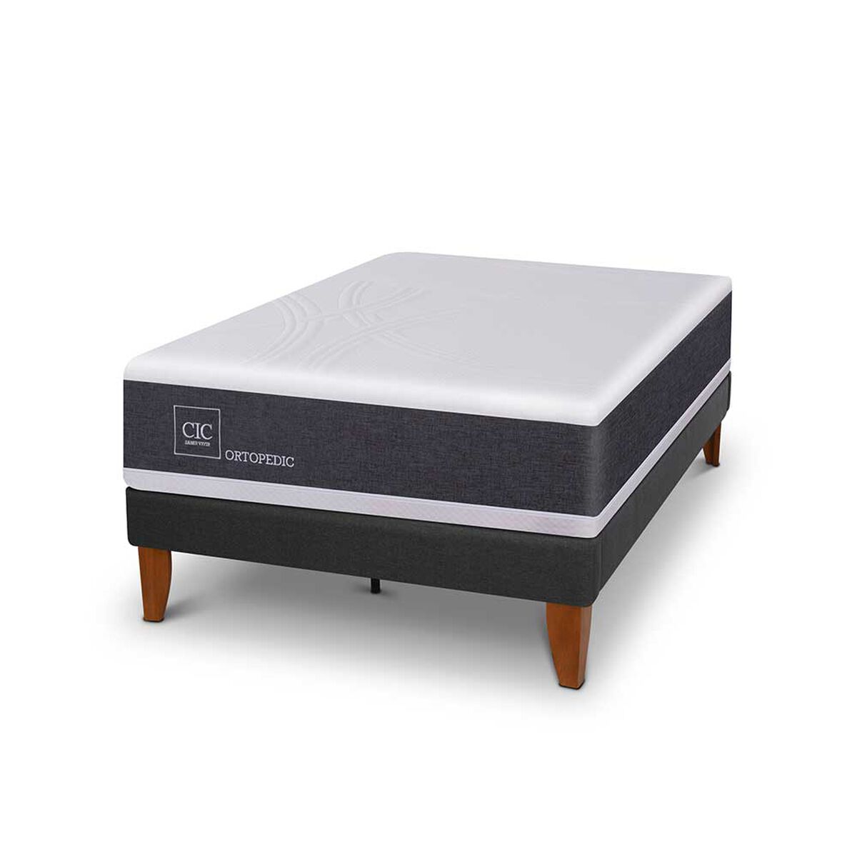 Cama Europea CIC 1,5 Plazas New Ortopedic