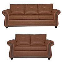 Juego de Living Black Factory Bristol 5 Cuerpos Café