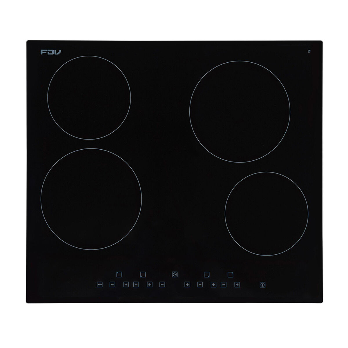 Encimera Eléctrica FDV Deluxe Vitro 4 Touch 60