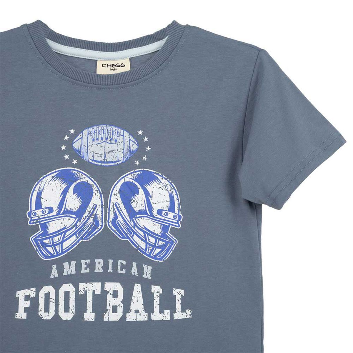 Polera Manga Corta Niño Chess