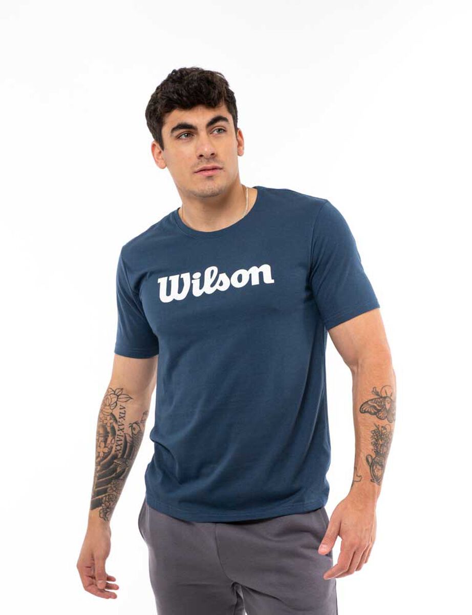 Polera Deportiva Algodón Hombre Wilson Abc