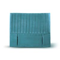 Respaldo Latam Home 2 Plazas Sorrento Tela Velvet Turquesa