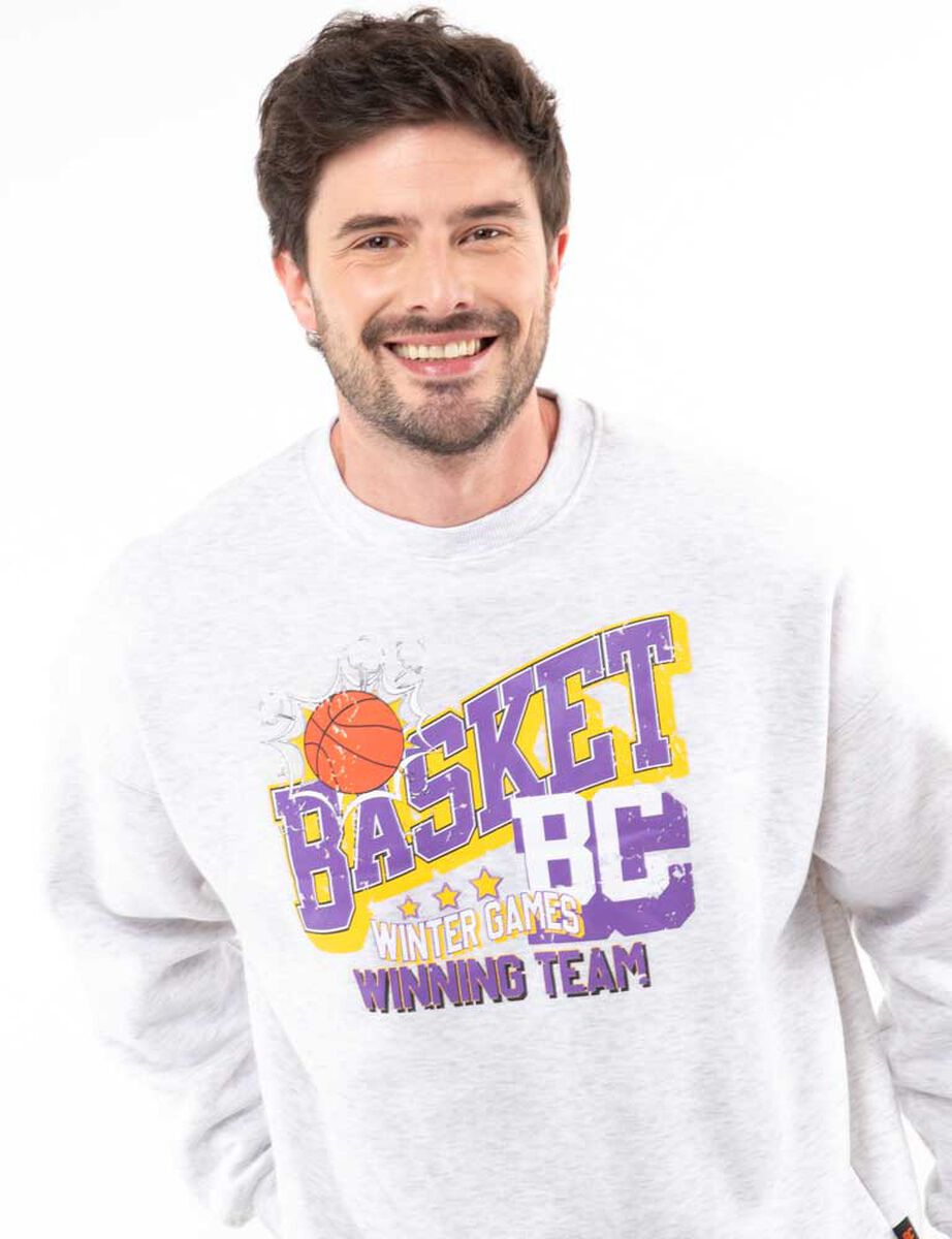 Poleron Deportivo Hombre Black County