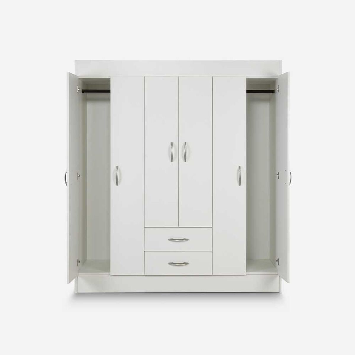 Clóset CIC Trancura 6 Puertas 2 Cajones Blanco