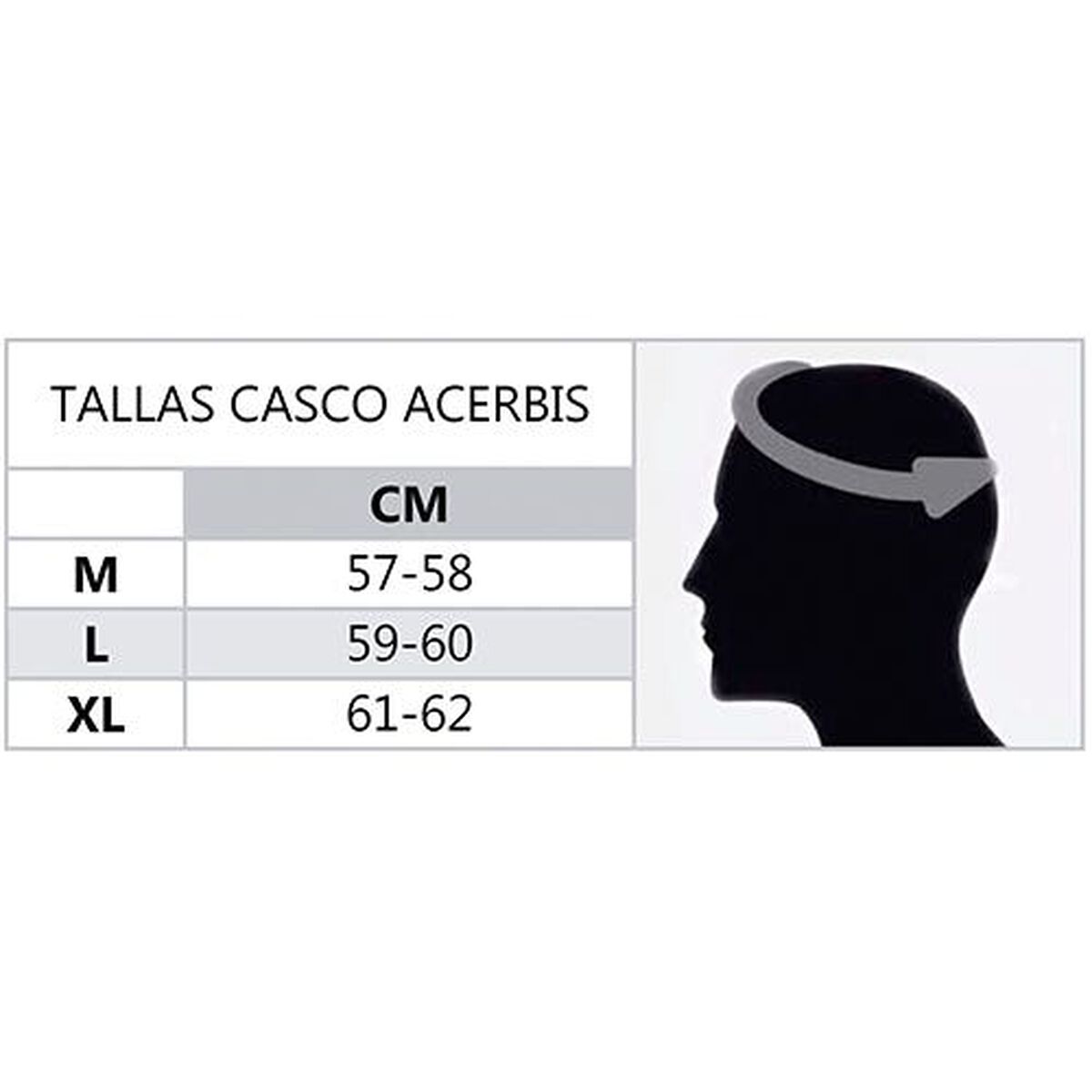 Casco Integral Acerbis FullFace FS-807 Talla XL