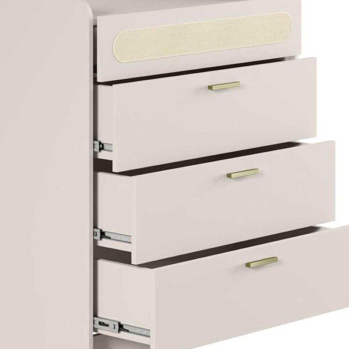 Comoda Amuv 3 Cajones Blanco