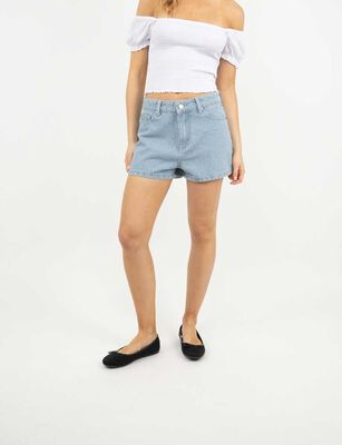 Imagen 1 del producto Short Corto Mujer Icono Celeste, Rosado