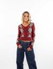 Sweater Tartán Mujer Icono