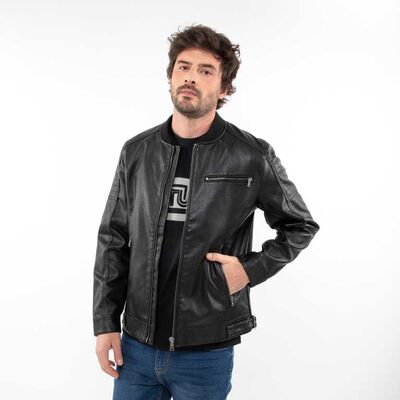 Chaqueta Ecocuero Hombre Zibel