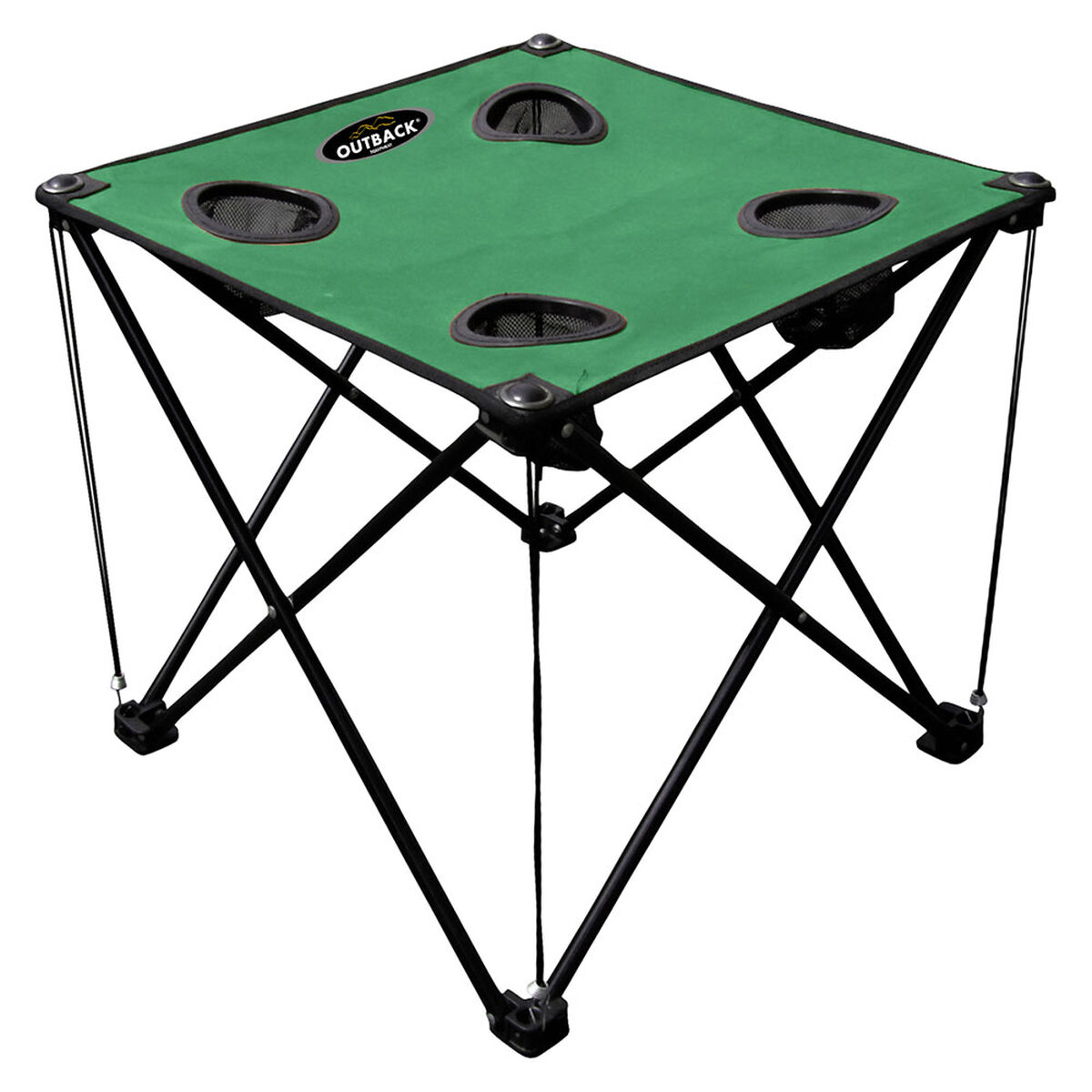 Mesa Plegable Outback con Porta Vasos