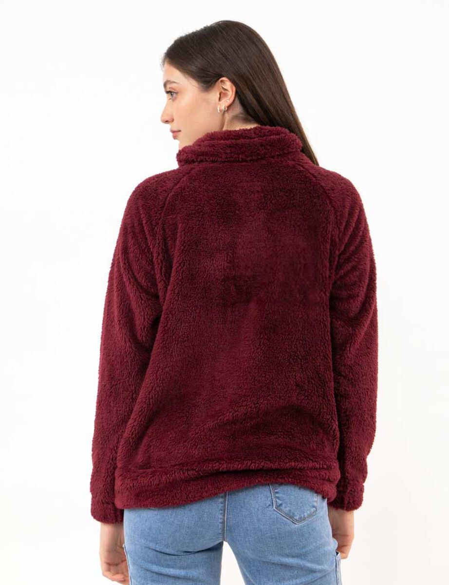Polerón Peludo Mujer Icono