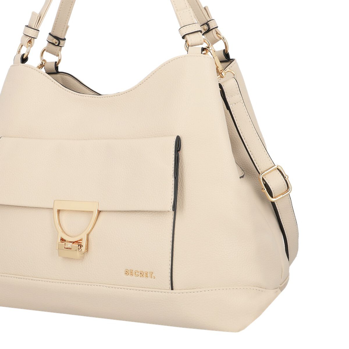 Cartera de hombro Secret Bombay SC6 L Beige