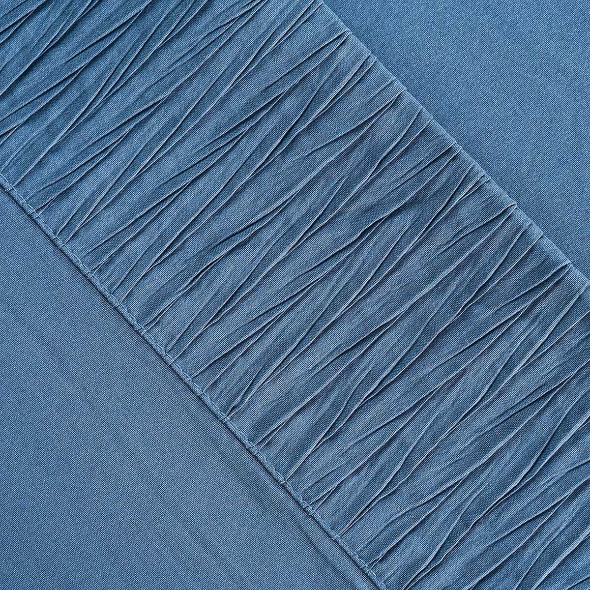 Juego de S&aacute;banas American Family 2 Plazas Plizada Piedra