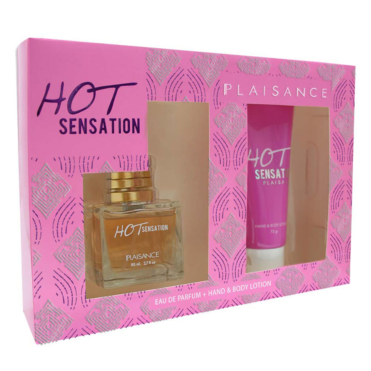 Perfume Plaisance Hot Sensation EDP 80 ml + Crema 75G N21 Plaisance