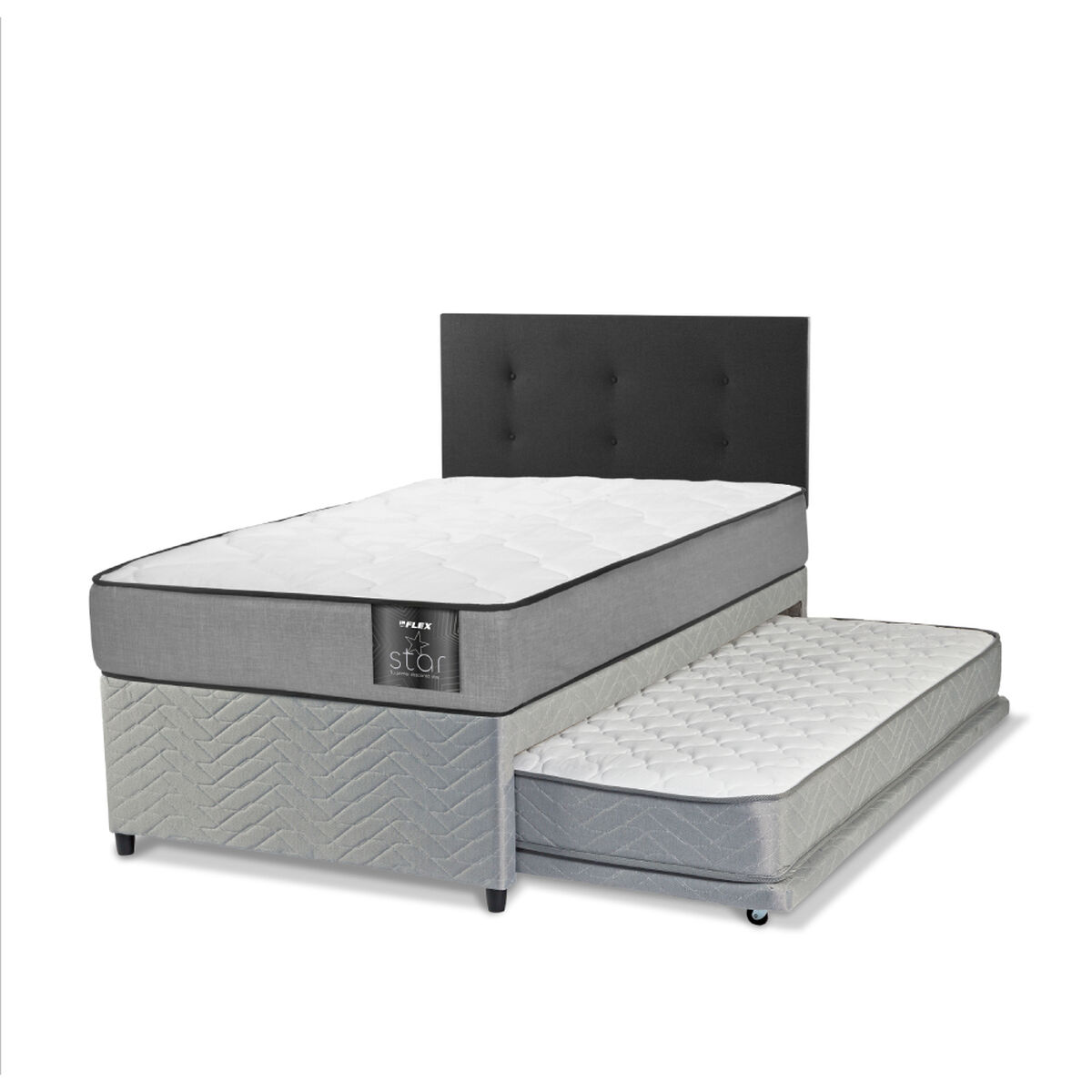 Divan Flex 1 Plaza Star + 1 Respaldo