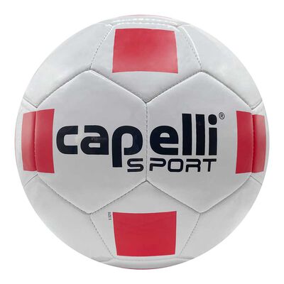 Balón de Fútbol Rojo Capelli