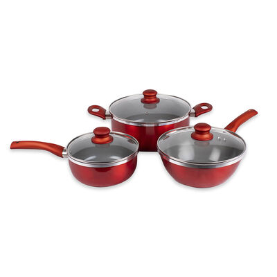 Batería Doral New Montecarlo Acero Inoxidable 6 Piezas