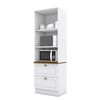 Mueble de Cocina Home Mobili Americana 2 Cajones 2 Puertas Blanco