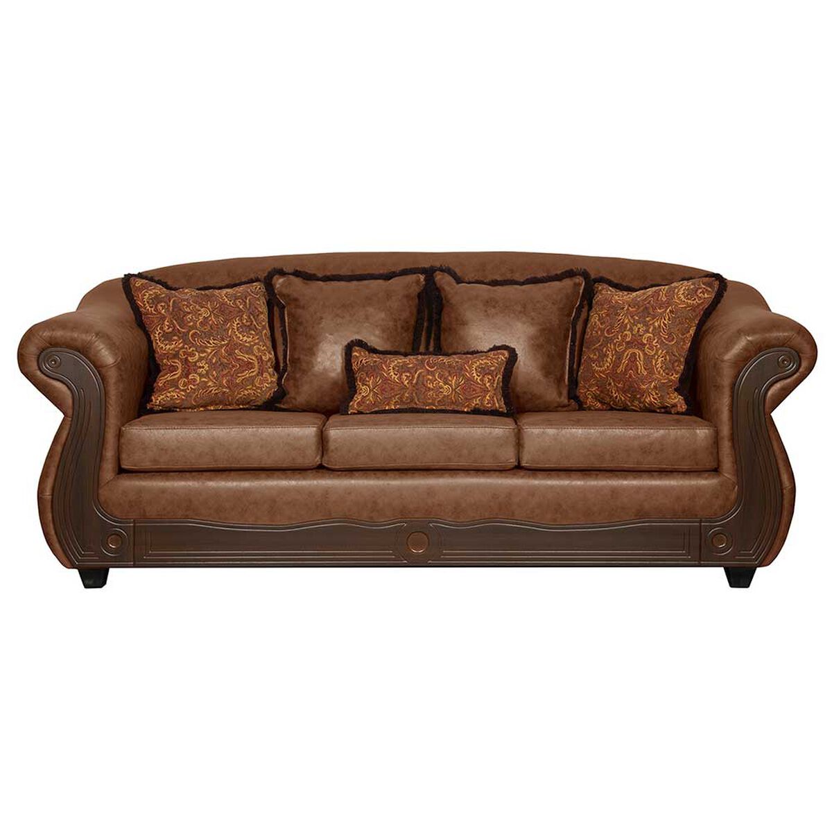 Juego de Living Black Factory Estambul 5 Cuerpos Terracota