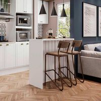 Isla de Cocina Roca Pantanal Blanco