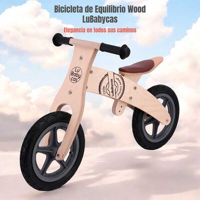 Imagen 2 del producto Bicicleta de Equilibrio Madera Wood LuBabycas