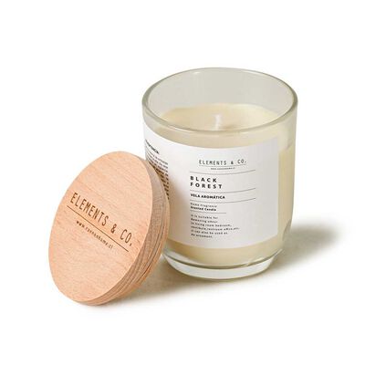 Imagen 2 del producto Vela Aromática Elements & Co Candle Glass Black Forest