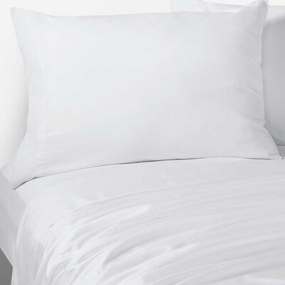 Imagen 1 del producto Juego de Sábanas Rosen 1,5 Plazas Microfibra Blanco