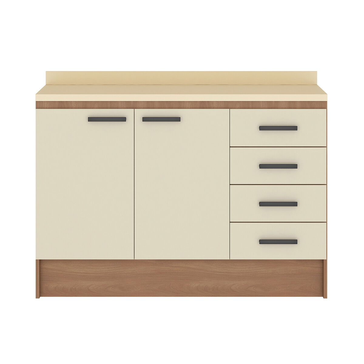 Mueble De Cocina Vekkahome Mia Beige