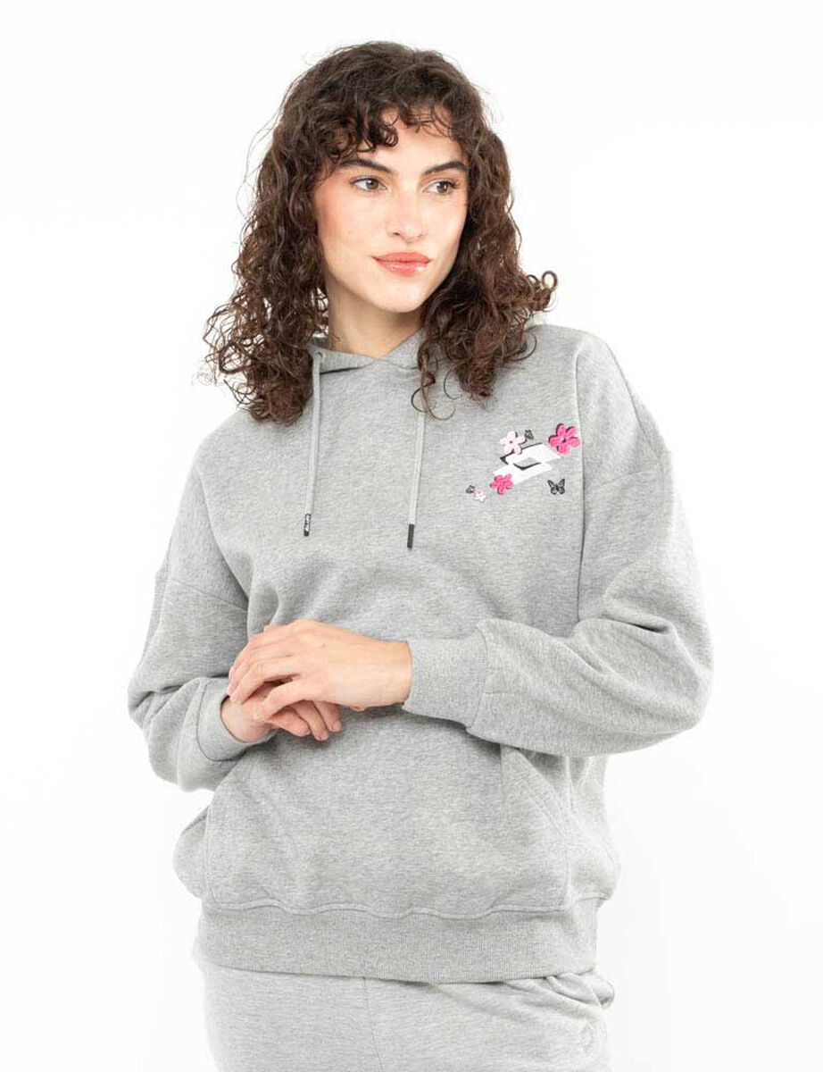 Polerón Algodón Deportivo Mujer Lotto