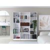 2 Estantes 45 cm + Estante 4 Repisas TuHome Home Blanco