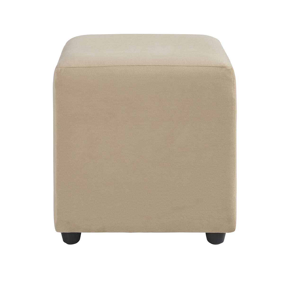 Set 2 Poufs Bodevir Cali 1 Cuerpo Beige