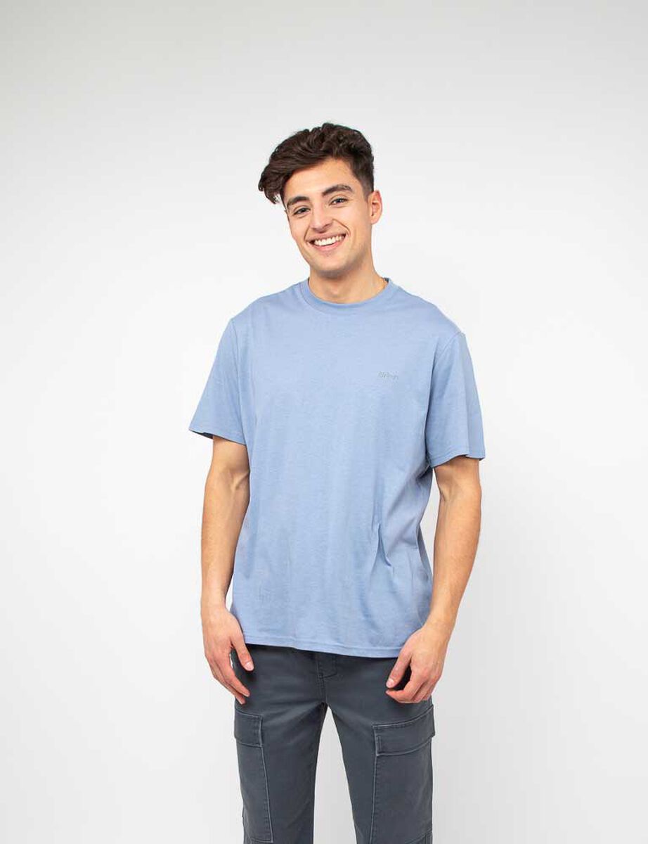 Polera Lisa Manga Corta Hombre Icono