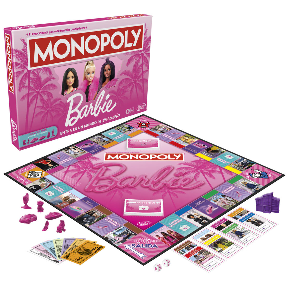 Juego de Mesa Barbie Monopoly
