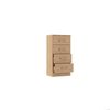 Comoda Altavision Cm2007 4 Cajones Café