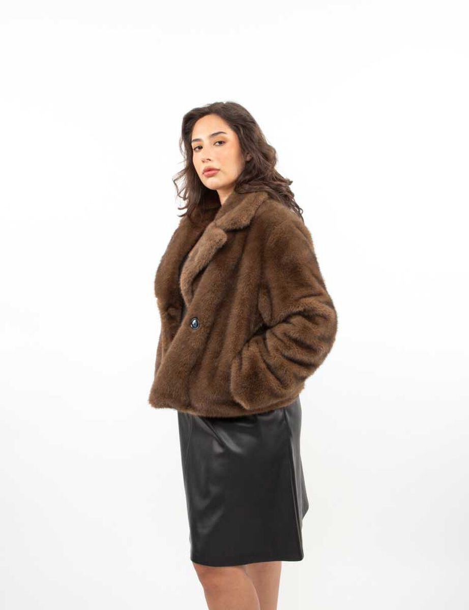 Chaqueta Peluda Mujer Extralindas