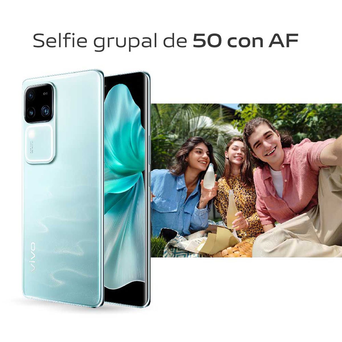 Celular Vivo V30 512GB 6,78" Blue Liberado