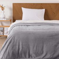 Frazada Mashini Aura 1.5 Plazas Gris